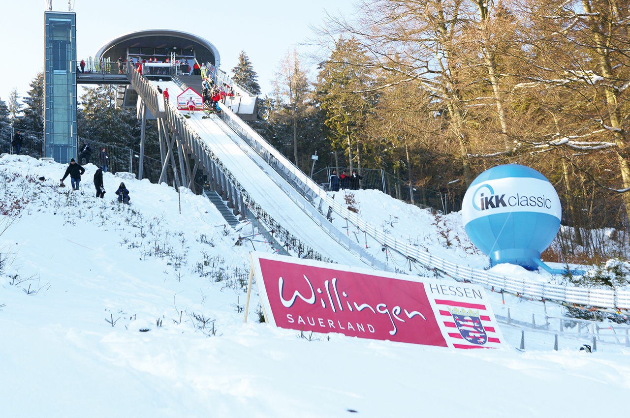 Erleben Sie das Skispringen in Willingen aus nächster Nähe Skispringen in Willingen
