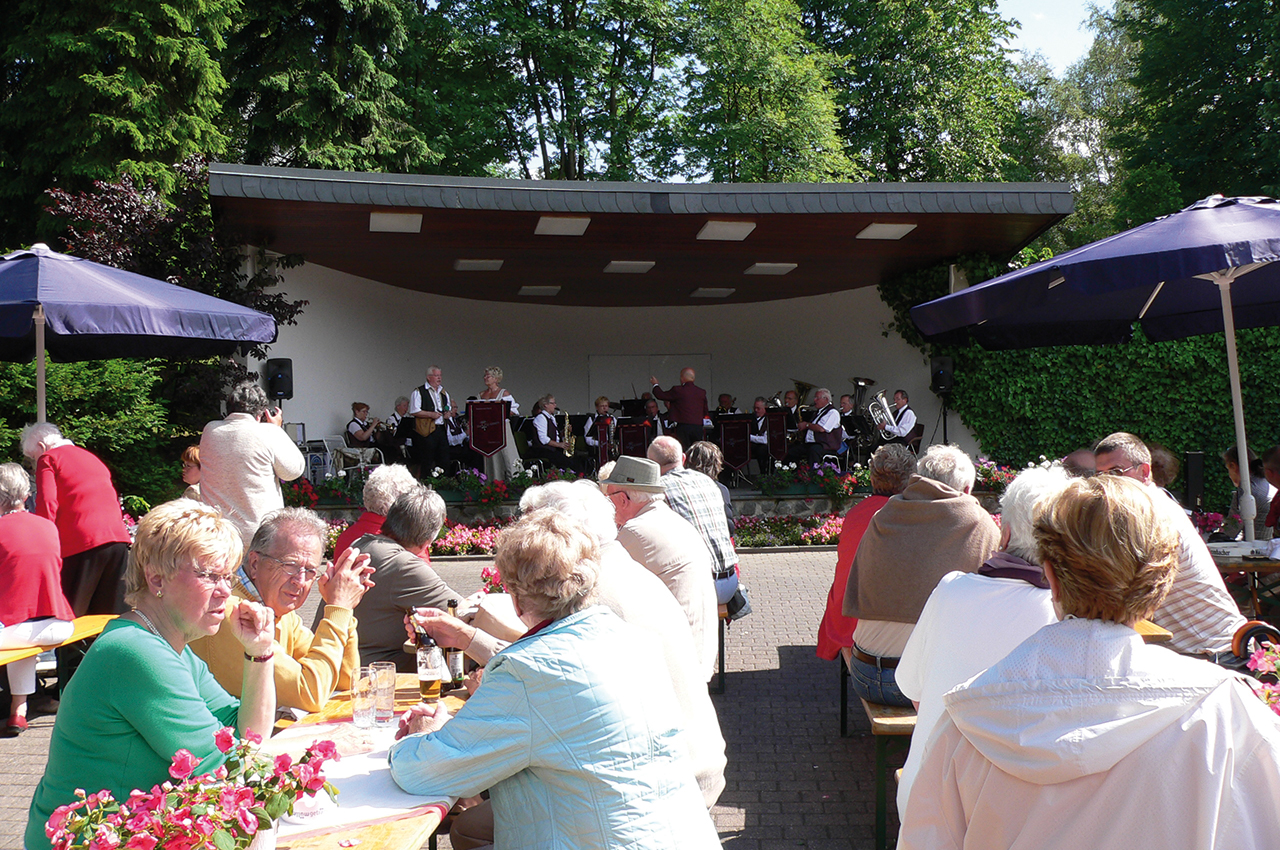 Kurgartenfest in Willingen Bild eines Kurgartenfestes in Willingen