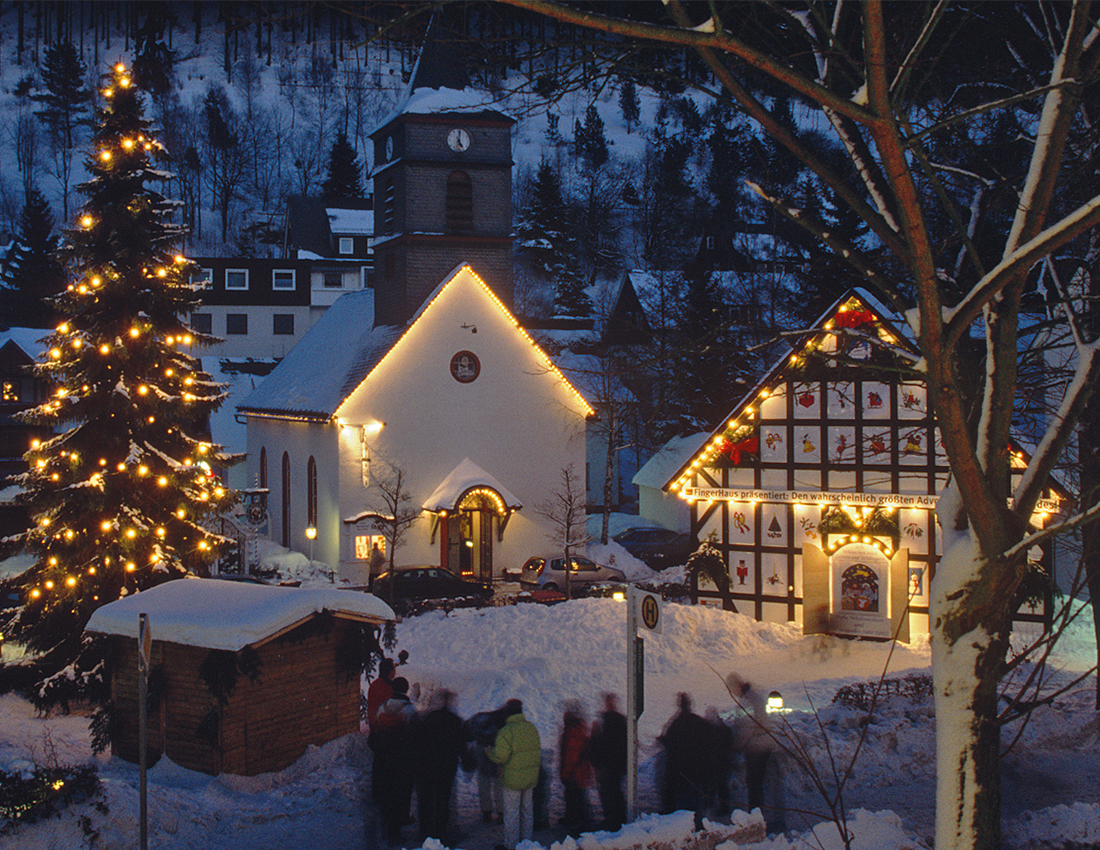 Urlaub im Sauerland über Weihnachten Bild von Willingen zur Weihnachtszeit